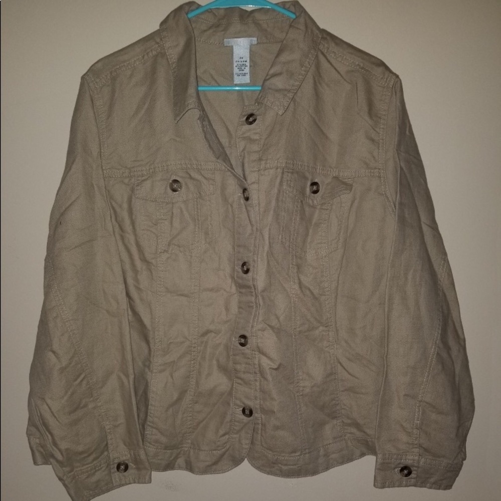Taupe jacket